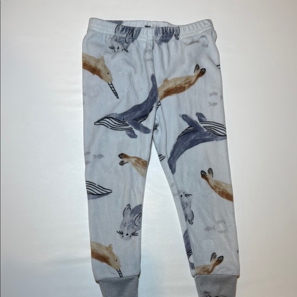 Carter’s Child of Mine Toddler Cozy Pajama Set 2-Pieces Size 18 Months Arctic - Picture 3 of 8